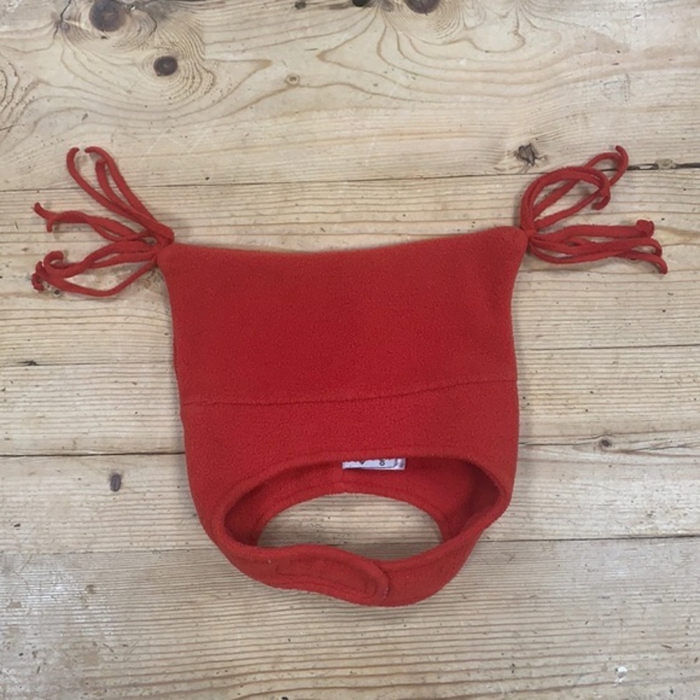 Columbia Winter Hat Infant Red Fleece